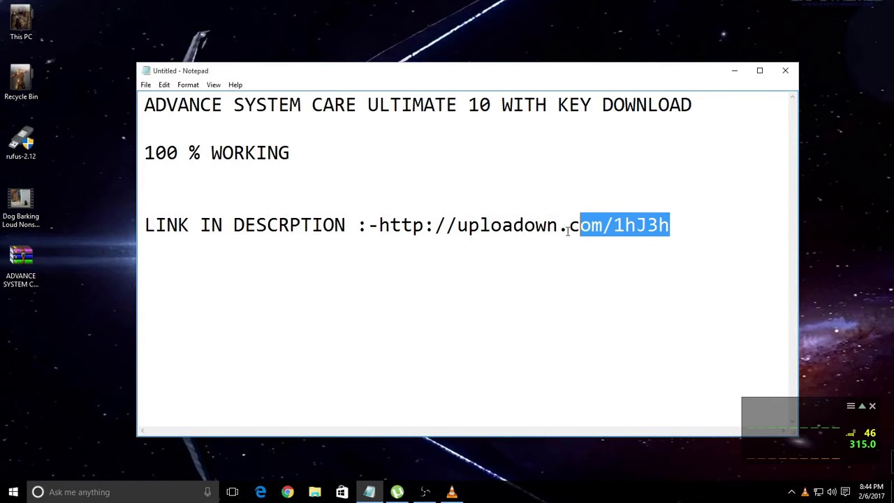 Advanced systemcare 11.3 pro serial key